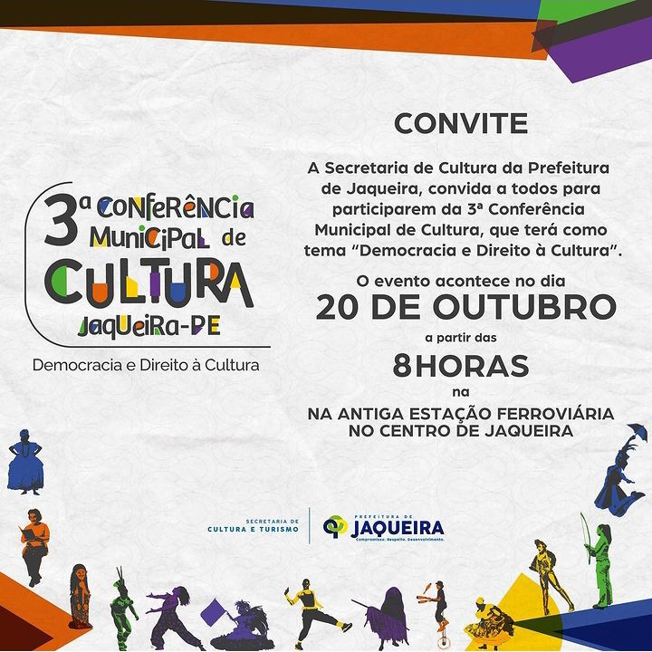 JAQUEIRA 3ª Conferência Municipal de Cultura Democracia e Direito à