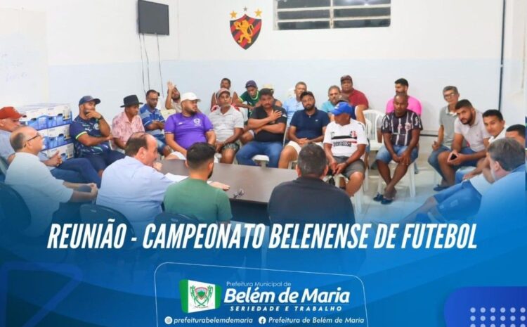  BELÉM DE MARIA: Novo Estádio Vereador Nivaldo Oliveira inaugura com Campeonato Belenense de Futebol