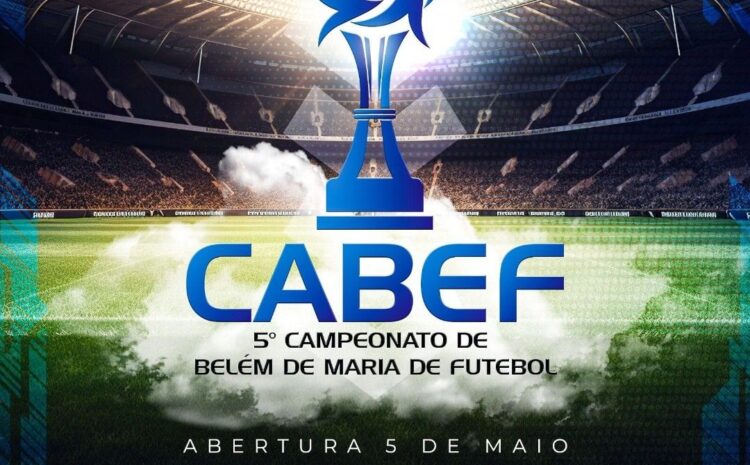  BELÉM DE MARIA: A partir do dia 05 de maio, Belém de Maria inicia o 5⁰ campeonato de futebol com equipes da zona urbana e rural.