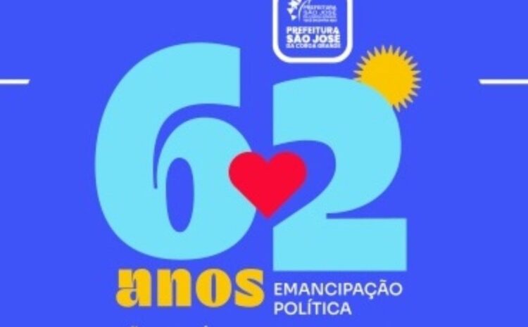  SÃO JOSÉ DA COROA GRANDE: Emancipação política completa 62 anos com ORDEM DE SERVIÇO para orla turística e comemoração festiva