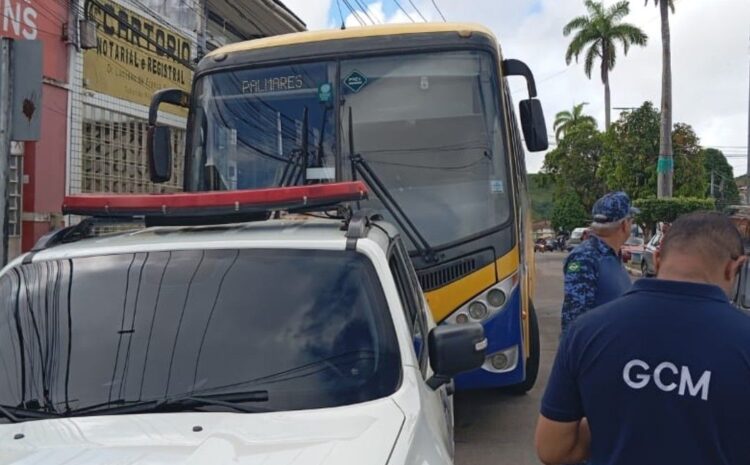  ÁGUA PRETA: Agentes de trânsito AMEAÇAM APREENSÃO INDEVIDA DE ÔNIBUS regular da Empresa COLETIVO em Água Preta.