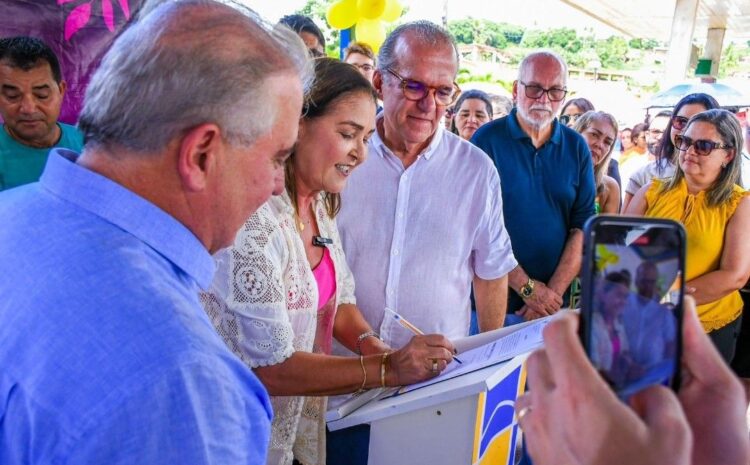  RIO FORMOSO: Prefeitura entrega requalificação urbanística de rua e assina ordem de serviço de pavimentação asfáltica em diversas ruas