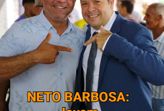  PALMARES: NETO BARBOSA: Jovem empreendedor e PRÉ-CANDIDATO A VEREADOR, apoia reeleição de JÚNIOR DE BETO